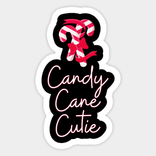 Candy Cane Cutie Sticker